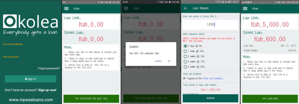 Okolea loan app from Okolea International launches in Kenya